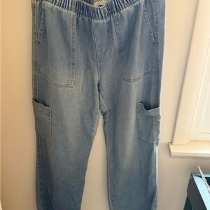 No Boundaries Stretchy Blue Denim Pants